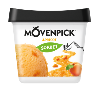 Aprikosensorbet